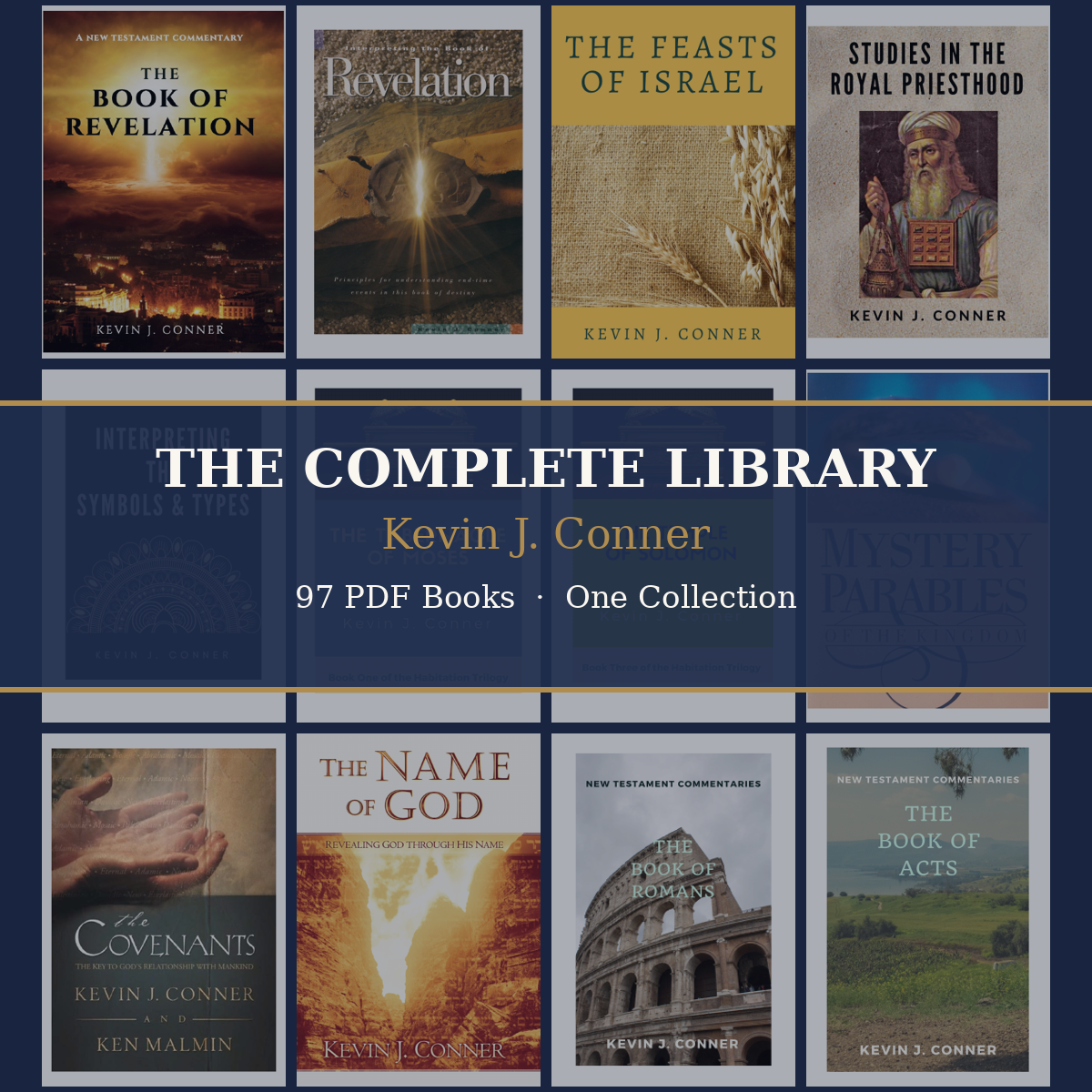 The Kevin J. Conner Complete PDF Library, 97 books