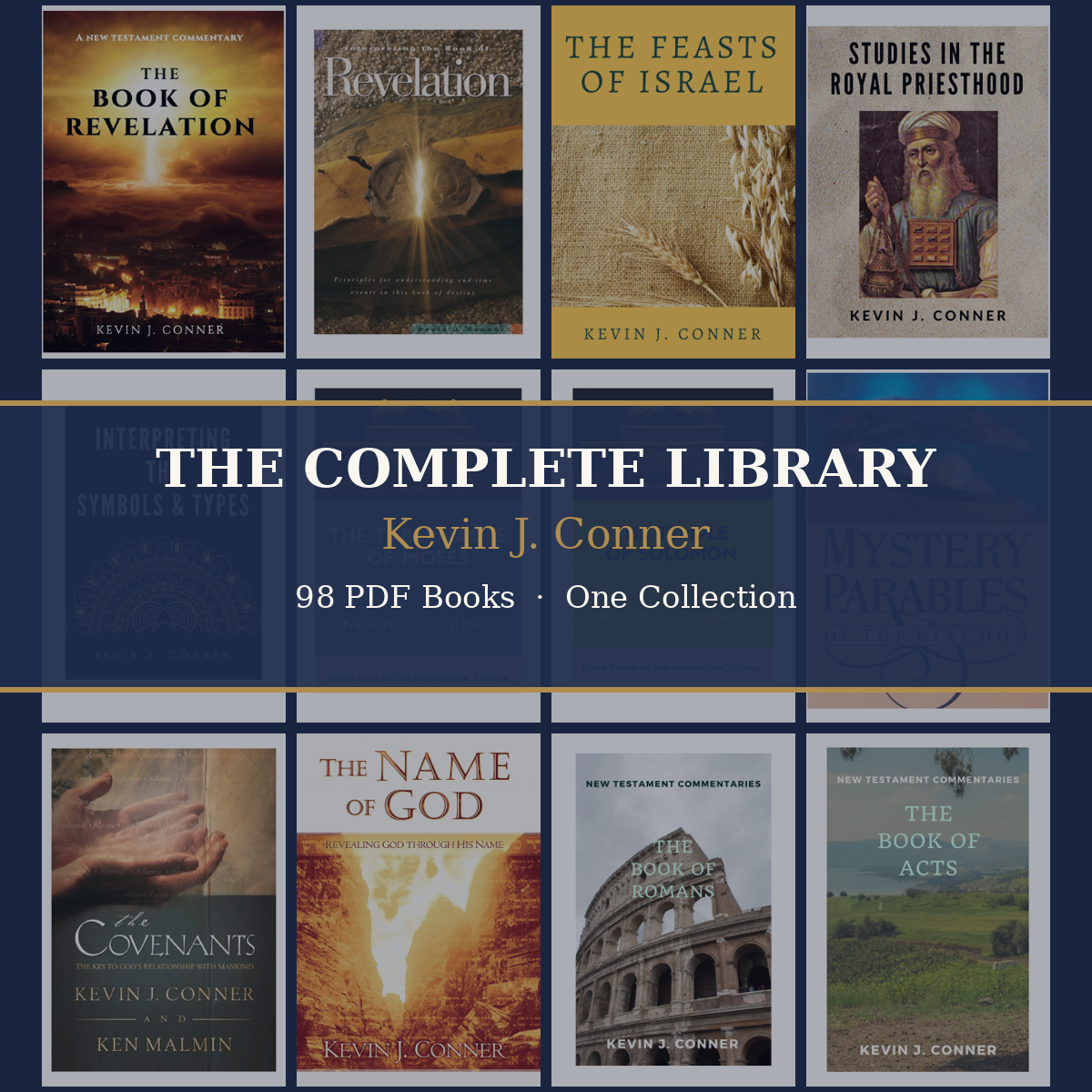 The Kevin J. Conner Complete PDF Library, 98 books